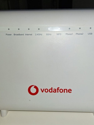 Router Zte ZXHN H268Q Vodafone used with power supply and cables