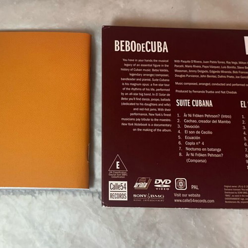 Bebo De Cuba 2 x CD + DVD like new
