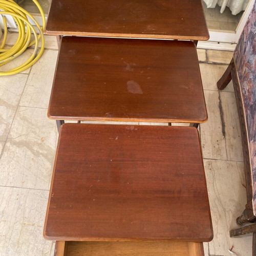 Zigon tables used, set of 3