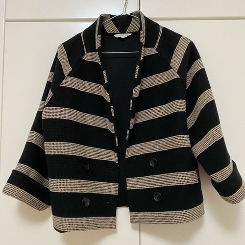 Freak Feet jacket like new, black and beige, size M