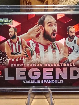 2025-26 Panini Contenders EuroLeague Vassilis Spanoulis Legends card like new