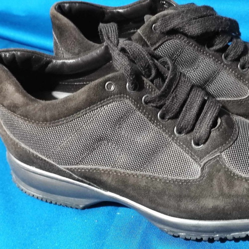 Hogan Interactive sneakers used, brown, size 37