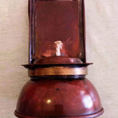 Authentic Antique Kerosene Lantern for Photographic Darkroom used