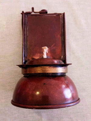 Authentic Antique Kerosene Lantern for Photographic Darkroom used