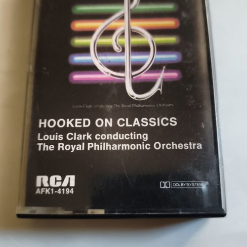 Hooked On Classics cassette used, Louis Clarke conducting Royal Philharmonic