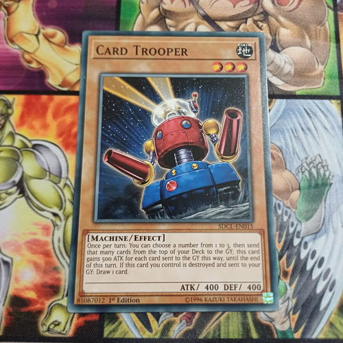 Card Trooper SDCL trading card used
