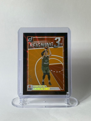 Κάρτα Andreas Obst Reigning 3s Donruss Euroleague Black 1/1 2024/2025 καινούργια