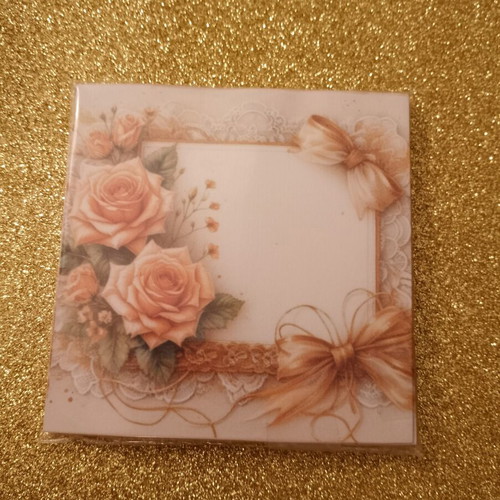 Handmade note papers for party favors or birthdays