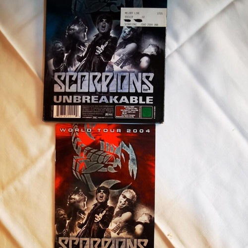 Scorpions Unbreakable DVD like new, One night in Vienna