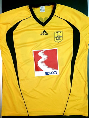 Nacho Garcia Aris Adidas jersey used, long-sleeve