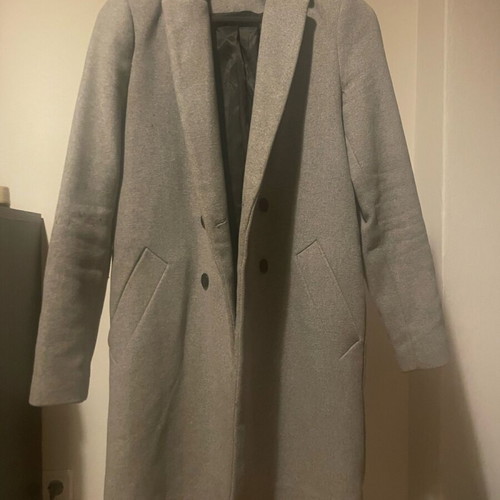 Zara coat like new, gray, size M