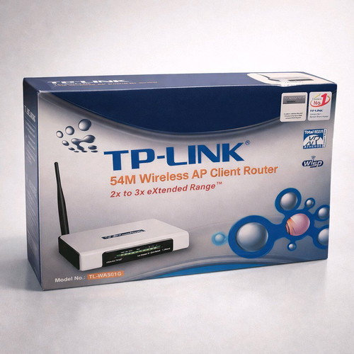 TP-LINK TL-WR543G wireless router new 54Mbps AP Client