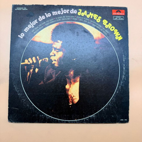 James Brown Lo Mejor De Lo Mejor used vinyl record
