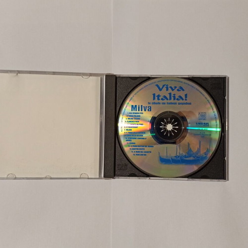 Milva Viva Italia CD used, Italian song idols