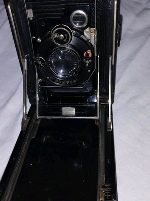 Werkstatten Dresden A-21 6x9 camera like new with patent plate and case