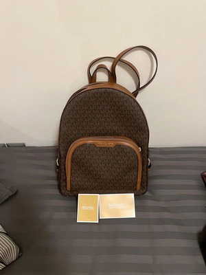 Michael Kors backpack new, black and brown