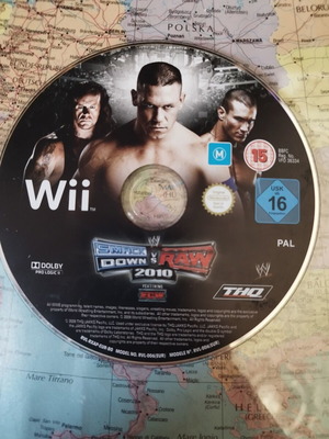 Smackdown VS Raw 2010 δίσκος παιχνιδιού Wii