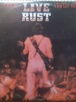 Neil Young & Crazy Horse Live Rust 2πλό LP μεταχειρισμένο, ροκ