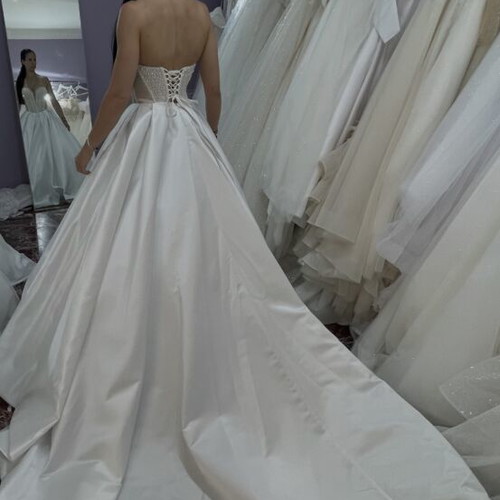 Wedding dress white size S like new