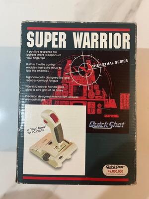 Super Warrior Quick Shot video game controller like new for PC