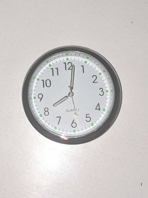 Car clock analog battery new