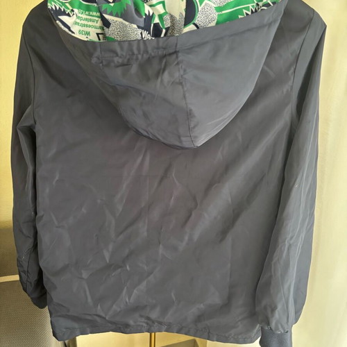 Waterproof jacket unisex size XS/Small like new, black and green