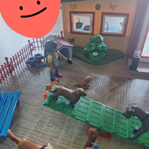 Playmobil Farm Animal Lodge 50th Anniversary Set like new