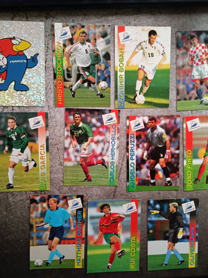 Panini France World Cup 1998 Cards like new