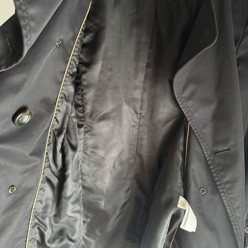 Massimo Dutti women's short trench coat size S like new, black
