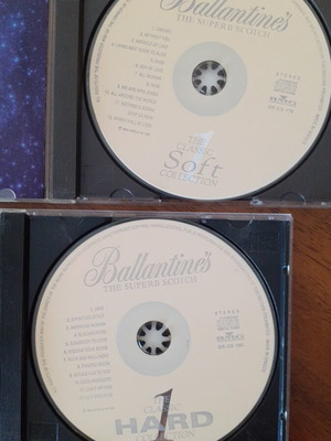 Ballantine's The Classic Hard & Soft Collection 2 CD set