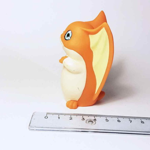 Patamon Digimon figure used, hollow plastic