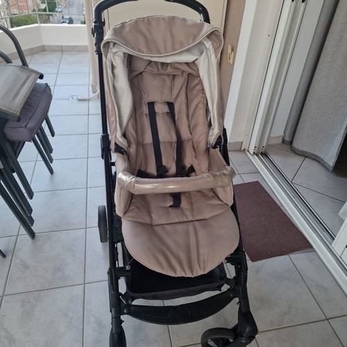 Cam stroller used, beige, foldable, fully functional