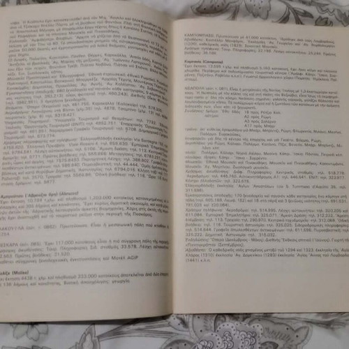 Alitalia Ταξιδιωτικός οδηγός Ιταλίας 1980 μεταχειρισμένο, ελληνικά
