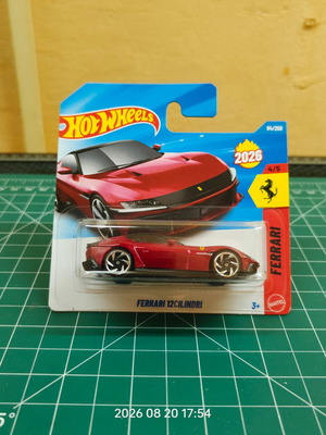 Hot Wheels Ferrari 12Cilindri toy car