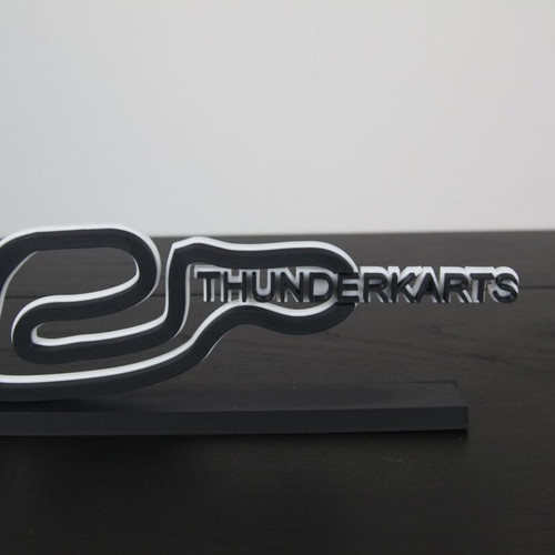 Thunderkarts decorative desk track, new, racing design