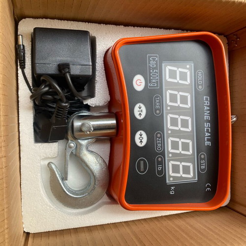 Crane electronic scale 500kg new with remote control