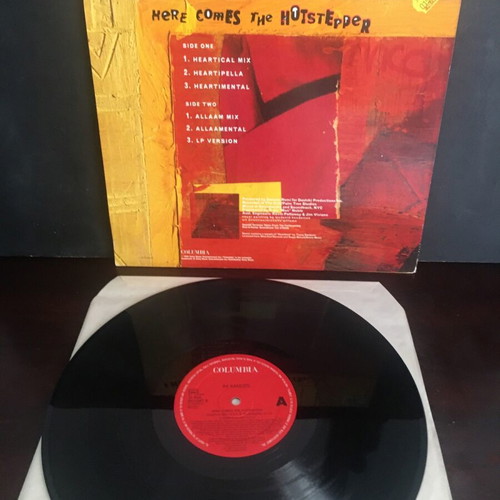Ini Kamoze Here Comes The Hotstepper vinyl used