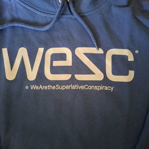 Wesc sweatshirt blue size Small like new