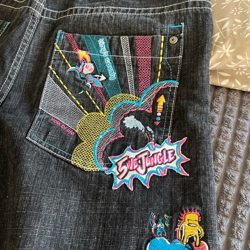 5ive Jungle Buggy Skate denim jeans new size 38 blue