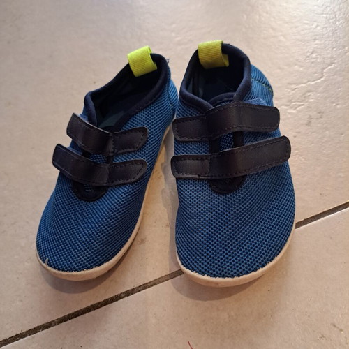 Lupilu Barefoot Kids' Shoes No 25 Blue Mesh Athletic Like New