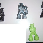 Teratomachoi used individual figures in various designs