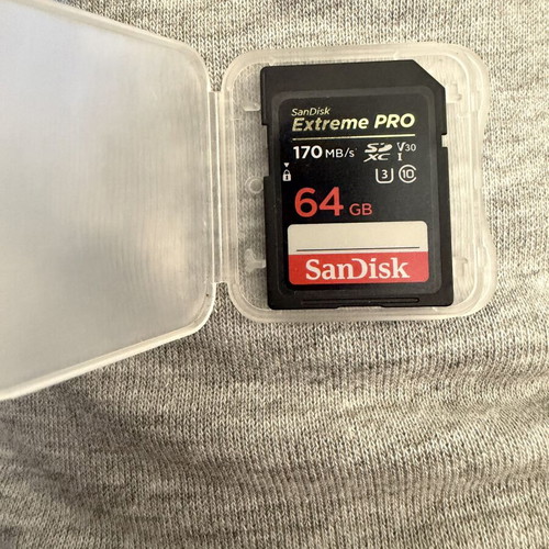 SanDisk Extreme PRO 64GB SDXC memory card