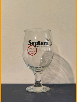 Septem beer glass like new