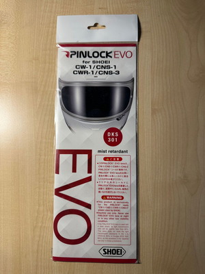 Shoei Pinlock EVO DKS301 sealed unused