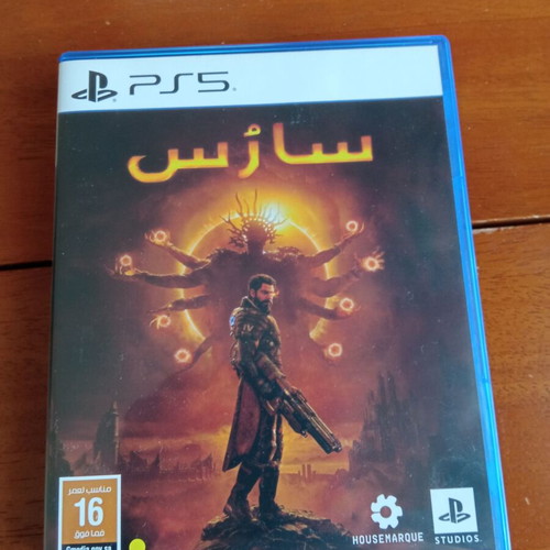 Saros PS5 game, Arabic edition, English language