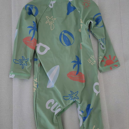 Orchestra baby boy swimsuit with SPF50 UV protection, like new