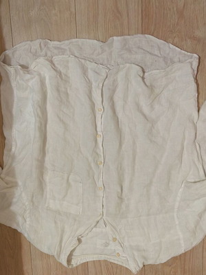 Linen shirt M&S XXL white like new