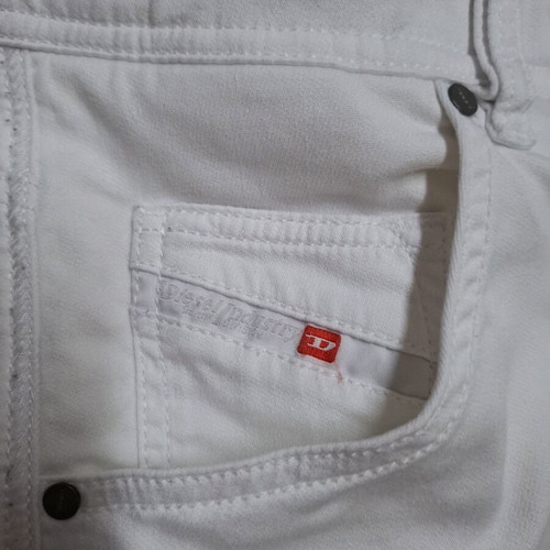 Diesel Krooley R-NE Stretch Jogg Jeans white like new, size 30