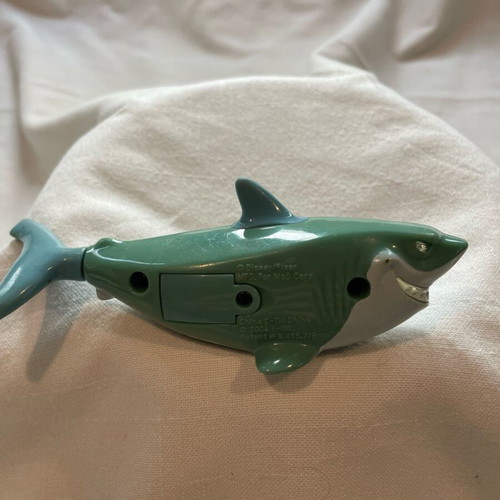 Finding Nemo Bruce the Shark figure used, vintage 2004 collectible