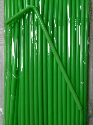 Plastic straws new, pack of 50, reusable